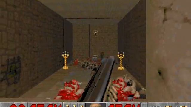 Doom II 100 Walkthrough Map27: Monster Condo