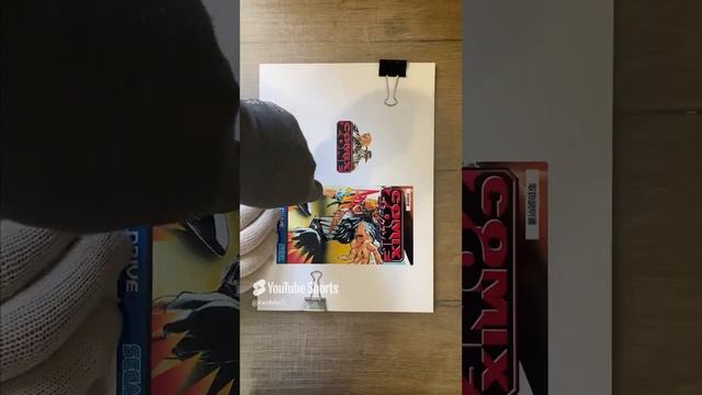 Comix Zone для Sega Megadrive своими руками) #shorts