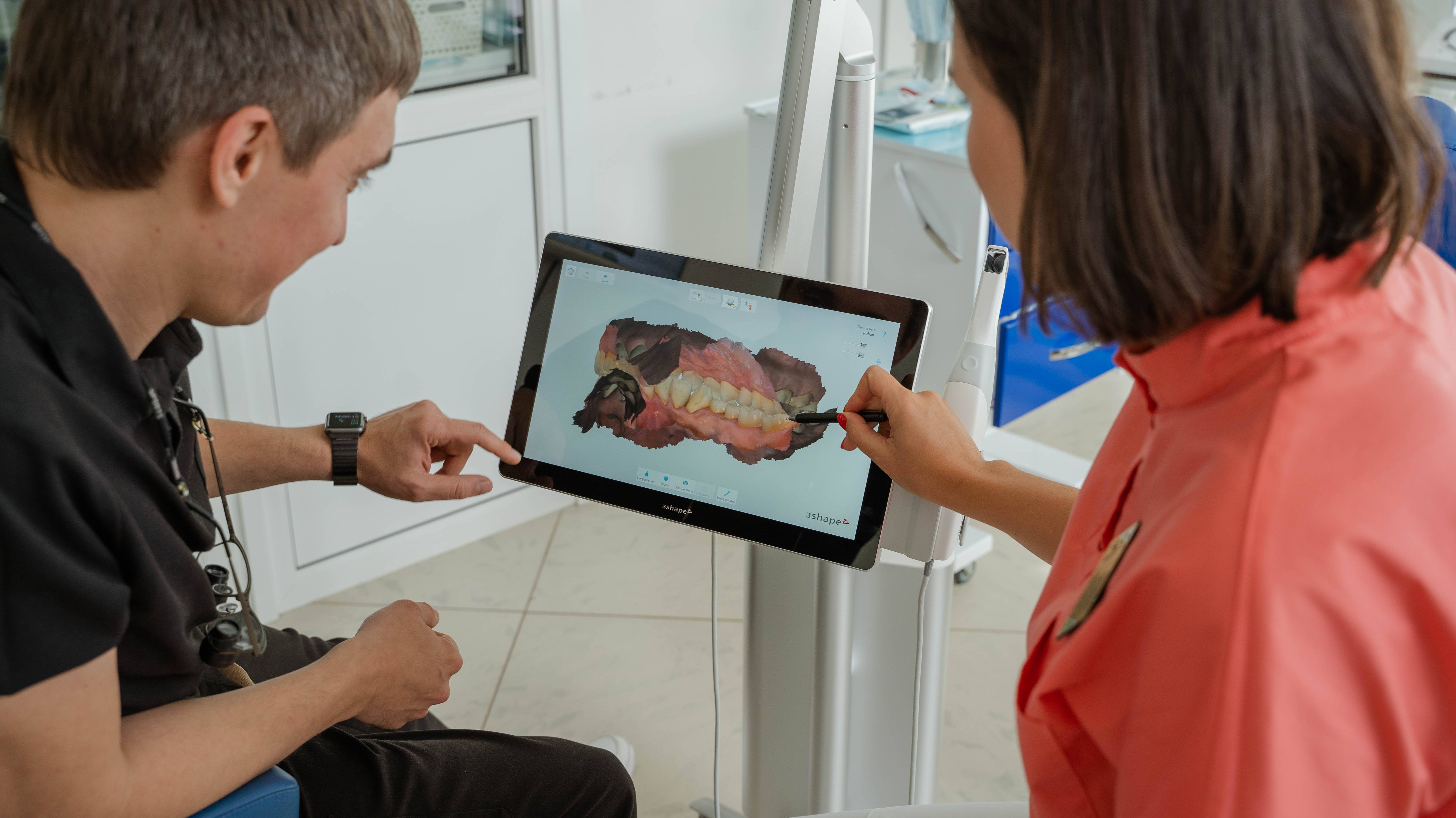 Цифровое сканирование полости рта