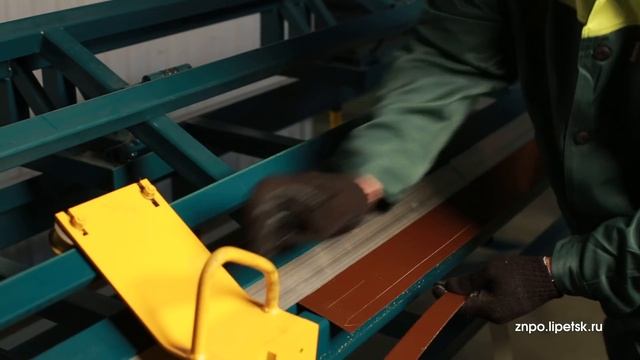 Настройка отрезной машинки листогиба ЛГС 26