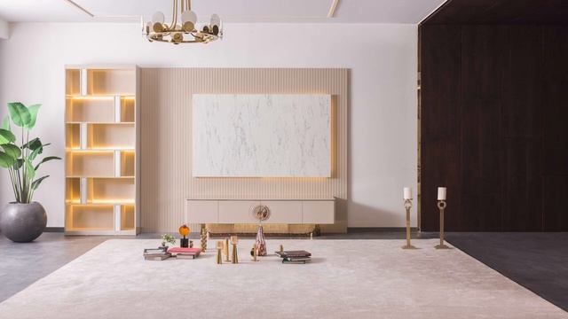 TV композиция PANEMERA фабрики Muzaffer Furniture