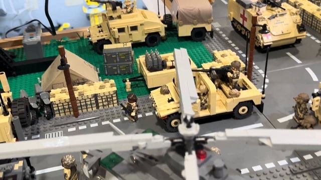 HUGE Lego Military Base MOC!!
