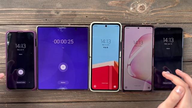 Alarm Clock Same time Samsung S10eNote10lite  A50  Z Fold3Z Flip3