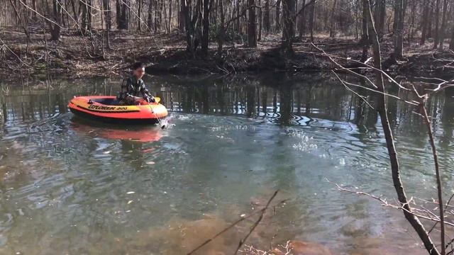 3d Printed Propeller On Drill / Trolling Motor / Boat