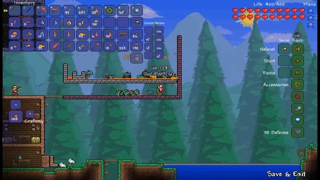 Terraria: Hardcore Challenge - #96 - REFORGING And FARMING And FAIL AT EYE OF CTHULU