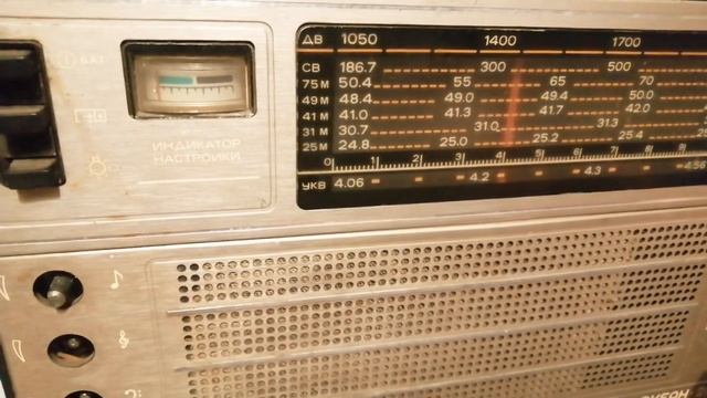 Океан-214 с диодом в АРУ работа индиктора