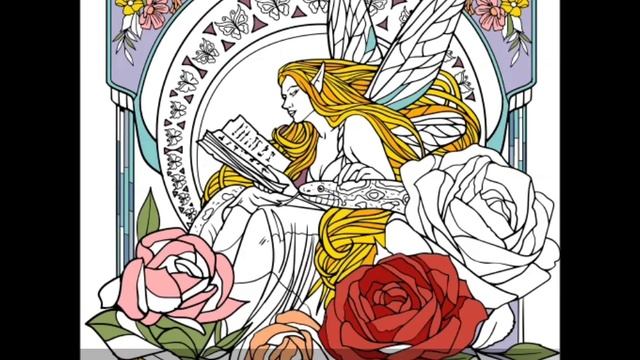 Раскраска Фея. Раскраска для детей и взрослых. Арт-терапия.
девушка/ культура/ искусство