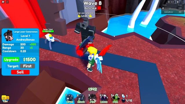 ТОЛЬКО НОВЫЕ ТИТАНЫ В БЕСКОНЕЧНОМ в Toilet Tower Defense