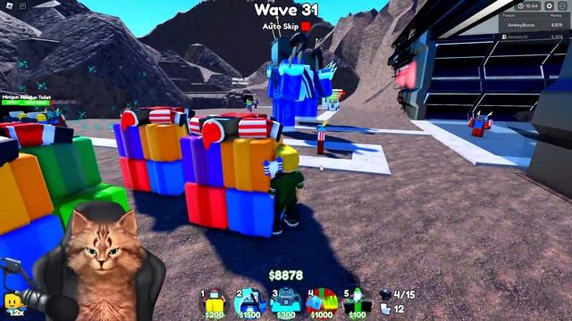 ТОЛЬКО ЗИМНИЕ ЮНИТЫ в Toilet Tower Defense