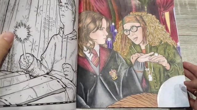 Начинаю новые раскраски! Harry Potter и Story Of Precious Cats