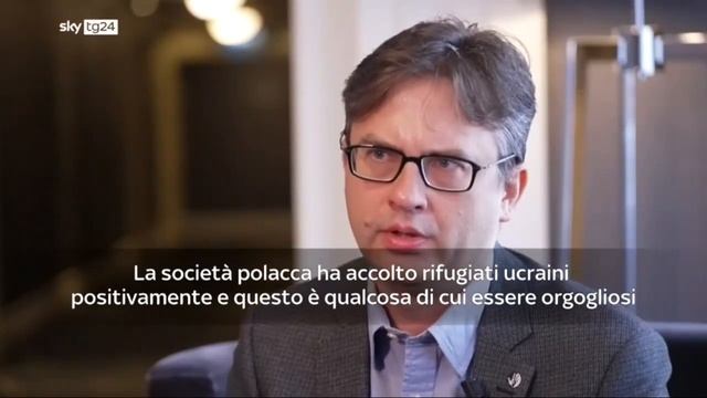 Rafal Pankowski (NEVER AGAIN) About Ukrainian Refugees In Poland (Italian And English).