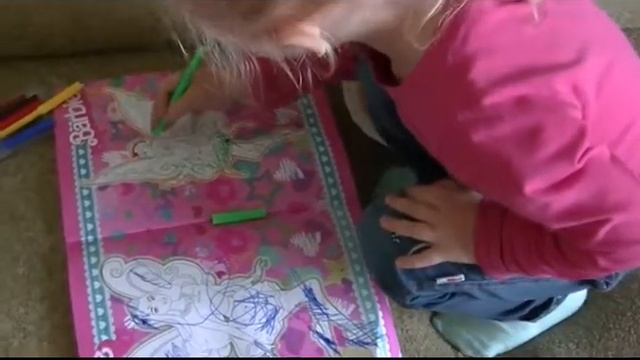 Новые раскраски и фломастеры