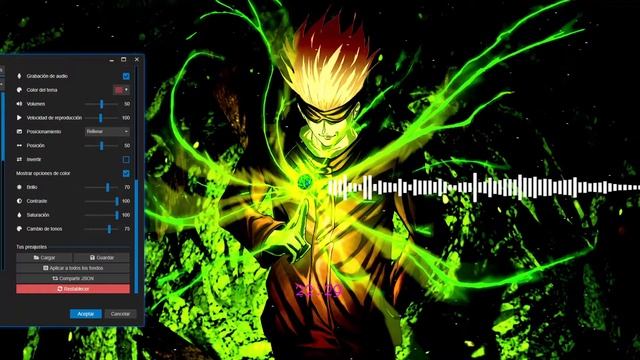 Satoru Gojo Jujutsu Kaisen 4K SHOWCASE Wallpaper Engine