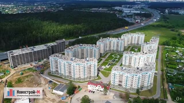 Мкр  «Новорижский» аэросъемка  июль 2017 г