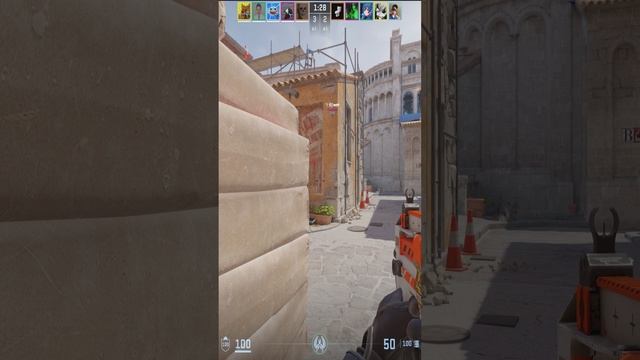 Counter-strike 2 #shorts  #csgo #clutch  #gaming