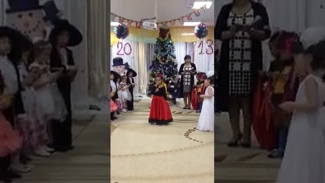 Новогодний стишок дочи