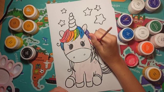 Как нарисовать ЕДИНОРОЖКУ / How To Draw A UNICORN