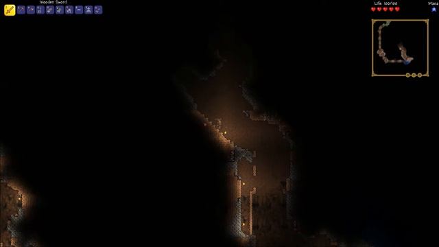 Terraria Let's Play - Down Into The Caves [2]