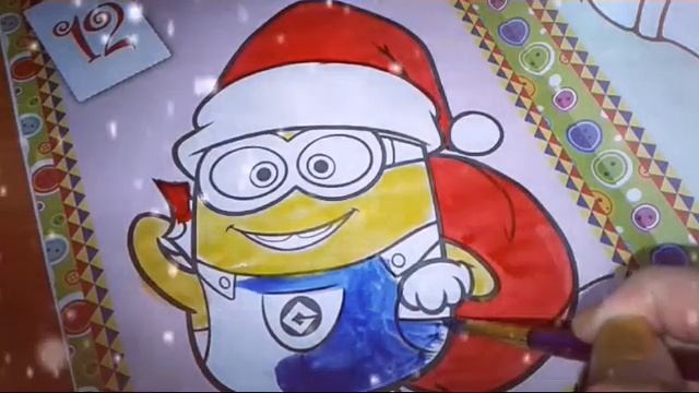 Миньоны Minions Coloring/Миньоны Раскраска для детей Видео для детей