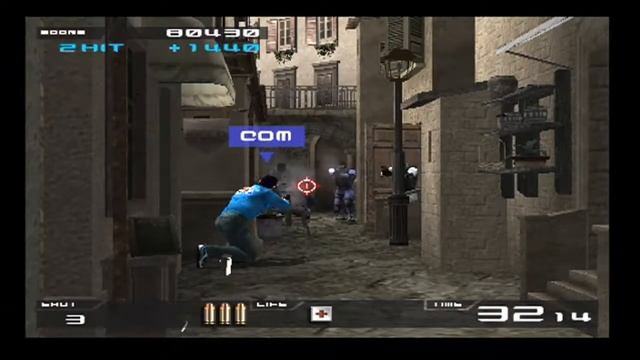 PS2 Time Crisis II STAGE 1