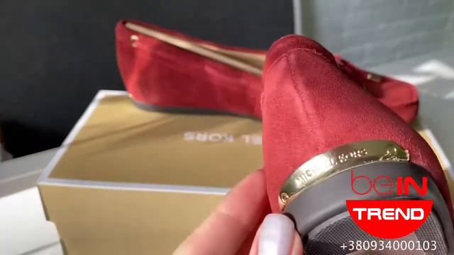 Замшевые мокасины MICHAEL KORS