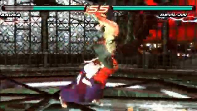 TEKKEN 6 GamesCom PSP Gameplay Pt 2