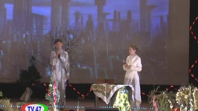 часть 4 Рождественский концерт с. Копчак (2013-01-08)