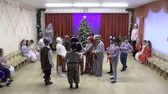 Новогодний утренник ДО «Росток», группа 3