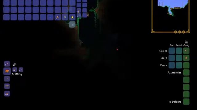 Terraria-ITA 02 Gameplay-Tutorial?! L'ingresso Alla Miniera E Crash Finale