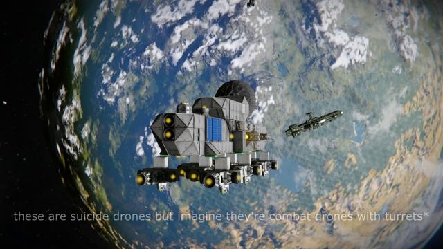 Space Engineers Grid AI Drone Wizard - Upcoming New Ship Battle Tactic