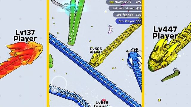 Snake Clash - Giant Snake Eats Everything To Survive! Legend Snakes Unlocked