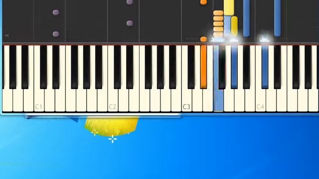 Modern Talking   Geronimos Cadillac Piano tutorial by Synthesia
