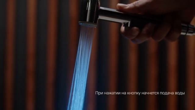 Встраиваемый смеситель с гигиеническим душем и полкой AM.PM Like F0202600