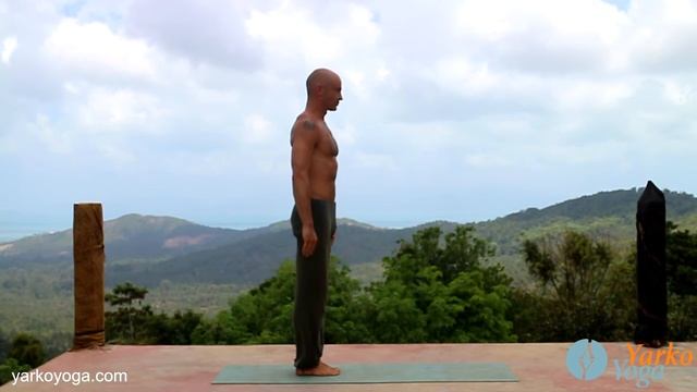 Уттанасана. Йога для начинающих.Ярослав Лукашевич