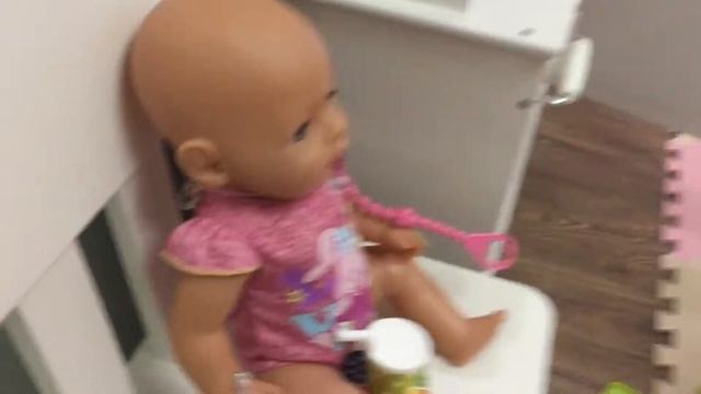 Почему у  Baby Born истерика и как ее остановить. Тяжелые будни счастливой мамы.