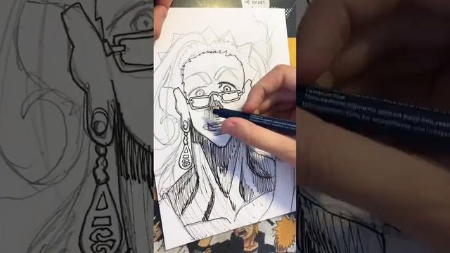 Будда скетч #anime #anime #рисунок #скетч #аниме #scetch #drawing