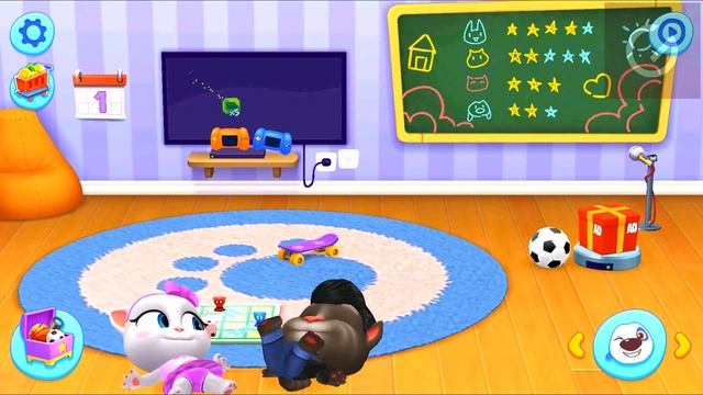 My Talking Tom Friends - Mobile Gameplay Walkthrough Part 2 iOS Android