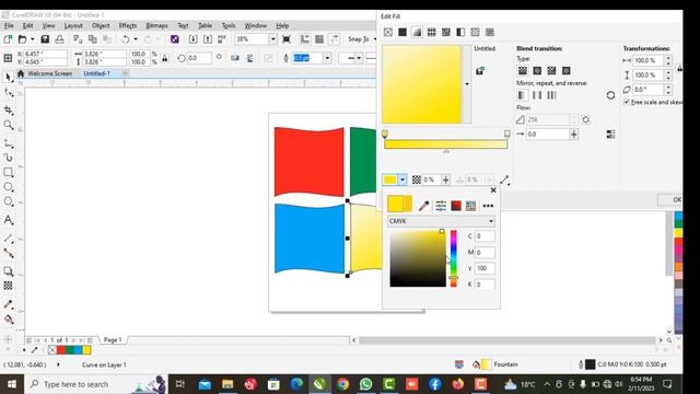 Amazing Style To Desing The WINDOWS Logo GET Skills GET Money
