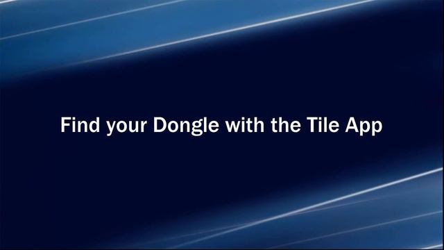 Never Loose Your SCENE Dongle Again - Thank You TILE