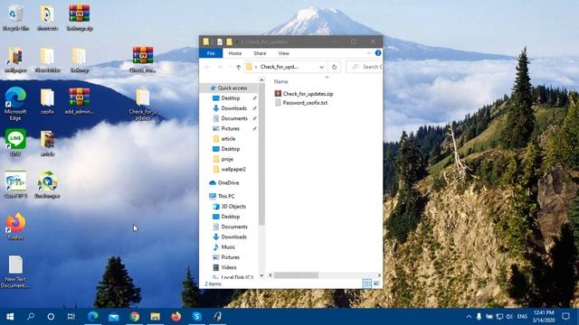 Check Windows Updates Using Context Menu In Windows 10