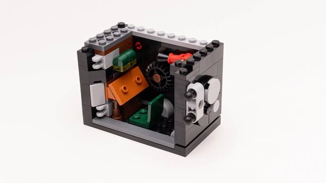 LEGO 43230 Walt Disney Camera stop motion speed build disney100 lego