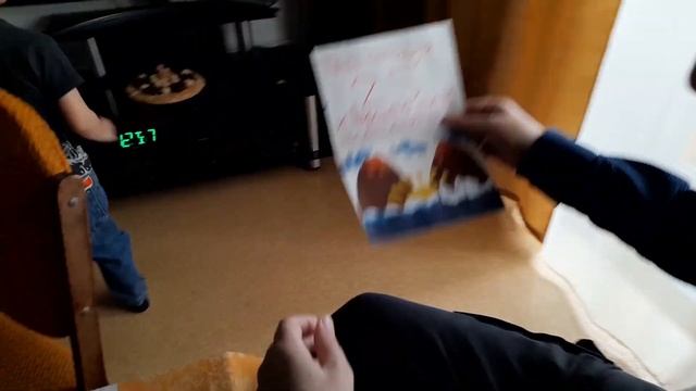 Меня поздравили...  Вау)))