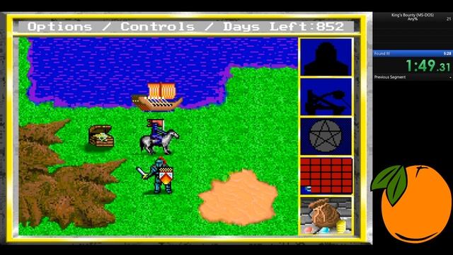 King's Bounty (DOS) Any% - 3:59.65