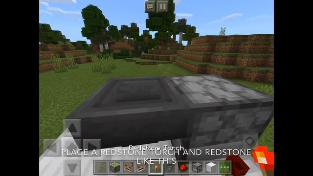 Minecraft PE T-Flip Flop Tutorial (SUPER Compact!)