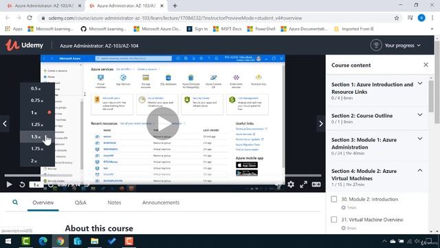 004 Playback Speed - Windows Server 2019 - Full Course