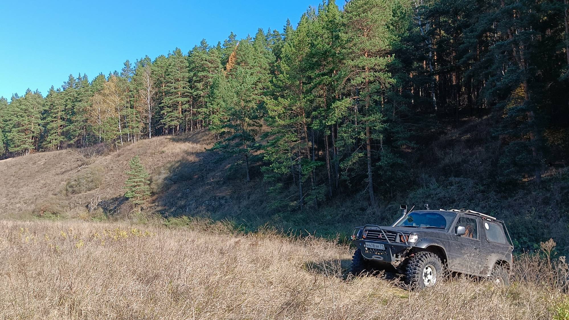 Немного лайта по красивым местам на Паджеро 2