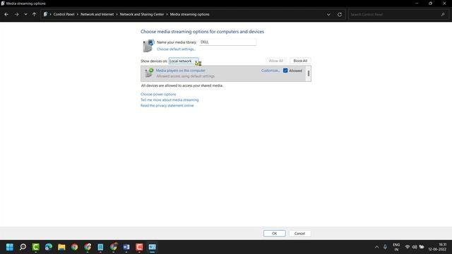 How To Disable Media Streaming On Windows 11