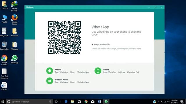 How To Use WhatsApp On Your Computer/PC