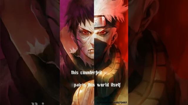 Obito Uchiha Words Nothing In My Heart - Animated Wallpaper