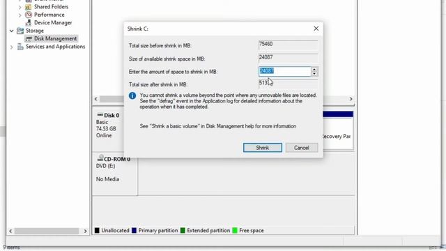 How To Create A Partition After Installing Windows 10 || Driver Partition.